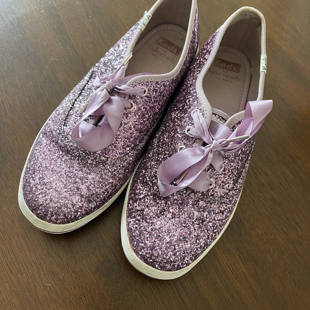 Kate Spade Glitter Sneakers